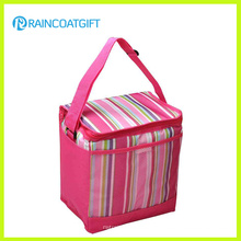 Bolsa de refrigerador de picnic aislada al aire libre con bolsillo frontal de malla Rbc-080A